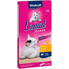 Vitakraft Macska Folyékony Jutalomfalat Taurinnal & Csirkehússal 6x15g jutalomfalat macskáknak