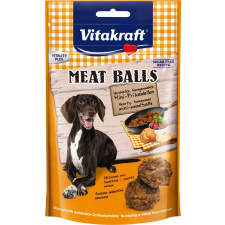 Vitakraft Meat Balls - Puha mini húsgolyók kutyáknak 80g jutalomfalat kutyáknak