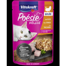 Vitakraft Poésie Déli Gelée - nedvestáp (pulykahús) macskák részére (85g) macskaeledel