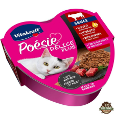 Vitakraft Poésie Delice Plus macskaeledel marha 85g macskaeledel
