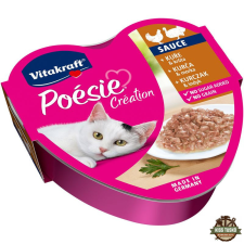 Vitakraft Poésie Macska Alutál Csirke & Pulyka Szószban 85g macskaeledel