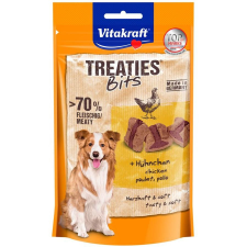 Vitakraft Treaties Bits Kutya Jutalomfalat Csirke & Bacon 120g jutalomfalat kutyáknak