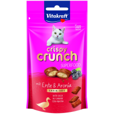 Vitakraft Vitakraft Crispy Crunch Macska Jutalomfalat Superfood Kacsa & Feketeberkenye 60g jutalomfalat macskáknak