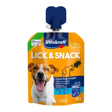 Vitakraft -Vitakraft Lick and Snack kutya tréning krém lazac 60g jutalomfalat kutyáknak