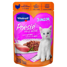 Vitakraft Vitakraft Poésie Déli Sauce Junior macskáknak - pulyka 85 g macskaeledel