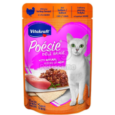 Vitakraft Vitakraft Poésie Déli Sauce macskáknak - pulyka 85 g macskaeledel