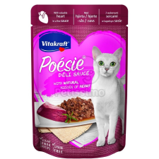 Vitakraft Vitakraft Poésie Déli Sauce macskáknak - szív 85 g macskaeledel