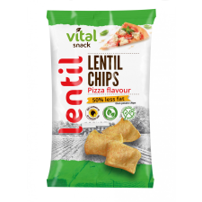 Vital lencse chips pizza 65 g előétel és snack