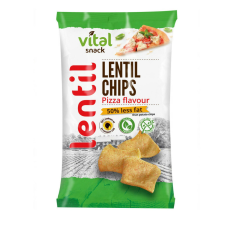 Vital lencse chips pizza 65 g előétel és snack