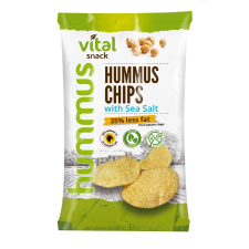 Vital Snack Vital Golden Snack humusz chips tengeri sóval 65g előétel és snack