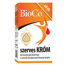  Vitamin BIOCO Szerves Króm 60 darab vitamin és táplálékkiegészítő