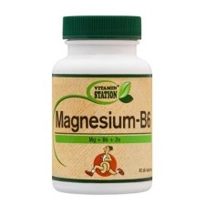 Vitamin Station Magnézum B6 tabletta 60 db vitamin és táplálékkiegészítő