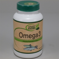  Vitamin Station omega-3 zselétabletta 90 db gyógyhatású készítmény