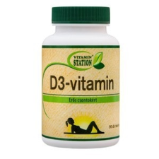 Vitamin Station Vitamin station D3-vitamin tabletta (90db) vitamin és táplálékkiegészítő