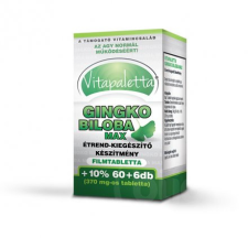  Vitapaletta gingko biloba tabletta 66 db gyógyhatású készítmény