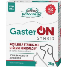 Vitar Veterinae GasterON symbio probiotikumok és prebiotikumok 28 g vitamin, táplálékkiegészítő kutyáknak