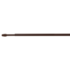  Vitrázspálca ovál, műanyag bevonattal, barna, 2 db/cs (40 cm) karnis, függönyrúd