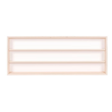 Vitrine42 Modell szekrény üveges fali 3 polcos 90x30x8,5 cm kisautó, gyűjtői polc bútor