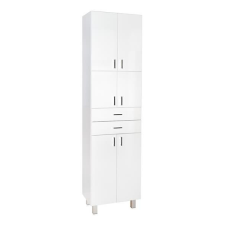 Viva Style fürdőszobai ÁLLÓSZEKRÉNY 192 magas POLCOS - 50 x 35 x 192 cm fürdőszoba bútor