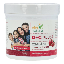 VIVA VIVA NATURA D+C PLUSZ CSALÁDI ITAPLOR vitamin és táplálékkiegészítő