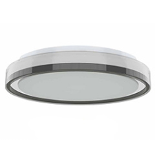 Vivalux Mennyezeti DESIGN LED lámpa, kör alakú, (36W), RGB+CCT, dimmelhető, távirányítós világítás