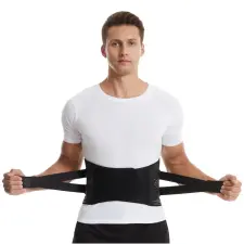 Vivamax ElastoFix derékszorító merevítéssel és elasztikus pántrendszerrel XL gyógyászati segédeszköz