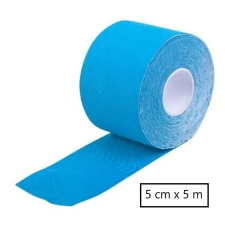 Vivamax Kineziológiai tapasz, 5 m x 5 cm, kék, GYKT1 gyógyászati segédeszköz