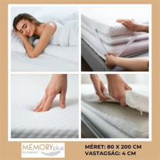 Vivamax Memóriahabos fedőmatrac (80x200x4cm) gyógyászati segédeszköz