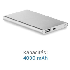 Vivamax Powerbank 4000 mAh ezüst (GYEPB4000) (GYEPB4000) power bank