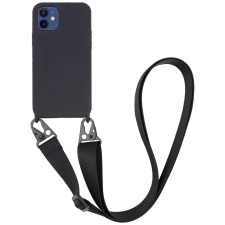 Vivanco Necklace Smartphone-Kette Apple iPhone 12 mini tok fekete (NECKCVVIPH12MBK) (NECKCVVIPH12MBK) tok és táska
