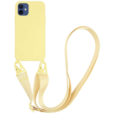 Vivanco Necklace Smartphone-Kette Apple iPhone 12 mini tok sárga (NECKCVVIPH12MYE) (NECKCVVIPH12MYE) tok és táska