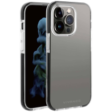 Vivanco Rock Solid Apple iPhone 14 Pro Maxtok átlátszó fekete (RSCVVIPH14PMT) (RSCVVIPH14PMT) - Telefontok tok és táska
