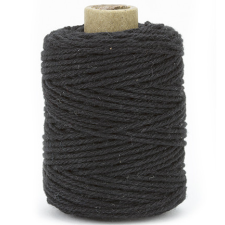 Vivant Pamut zsineg - black - Cotton cord (1 db) szalag, zsinór