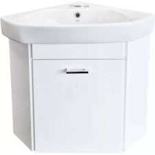  VivaStyle Arda sarokszekrény Arda porcelán sarokmosdóval 46x46 cm fürdőszoba bútor