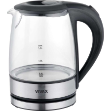 Vivax WH-120G Vízforraló 1630W - fekete-ezüst vízforraló és teáskanna