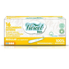 Vivicot BIO 100% Biológiailag lebomló tampon applikátorral, Regular, 16 db intim higiénia