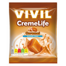 Vivil Vivil cukormentes krémes karamellás cukor 60 g reform élelmiszer