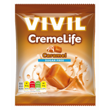 Vivil Vivil cukormentes krémes karamellás cukor 60 g reform élelmiszer