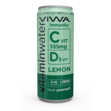  Viwa immunity zero vitaminvíz 330 ml üdítő, ásványviz, gyümölcslé