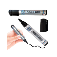  Vízálló fekete tartós filctoll kerek hegy filctoll, marker