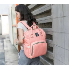  Vízálló, multifunkciós baba-mama pelenkahátizsák fekete aa-002018 pelenkázótáska