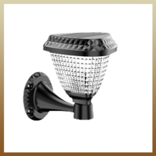  Vízálló napelemes oszlop lámpa KE-1125 világítás