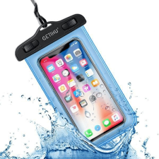  Vízálló telefontok, vízhatlan telefontok Kék tok és táska