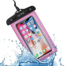 Vízálló telefontok, vízhatlan telefontok Rózsaszín tok és táska