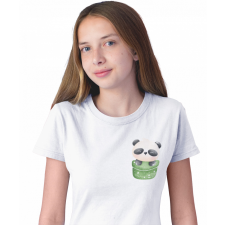  Vízfestmény Baby Zseb Állat (Panda) - Gyerek Pólók gyerek póló