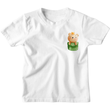  Vízfestmény Zsebminta Maci - Gyerek Póló gyerek póló