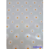  Vízhatlan mintás ív 70x100cm - 12 Szirmú - Világos Szürke