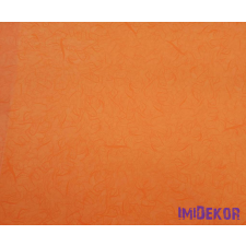 Vízhatlan mintás ív 70x100cm - Tollmintás - Narancs dekorációs kellék