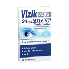  Vizik Max lutein 24 mg filmtabletta 30x vitamin és táplálékkiegészítő