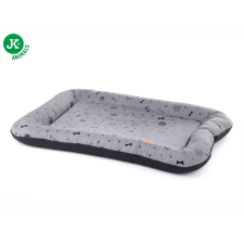 Vízlepergetős párna LUX szürke L 90x65cm szállítóbox, fekhely kutyáknak